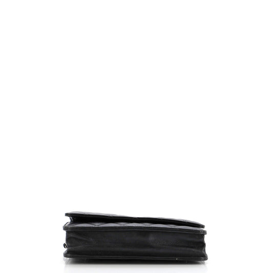 Wallet on Chain Quilted Lambskin