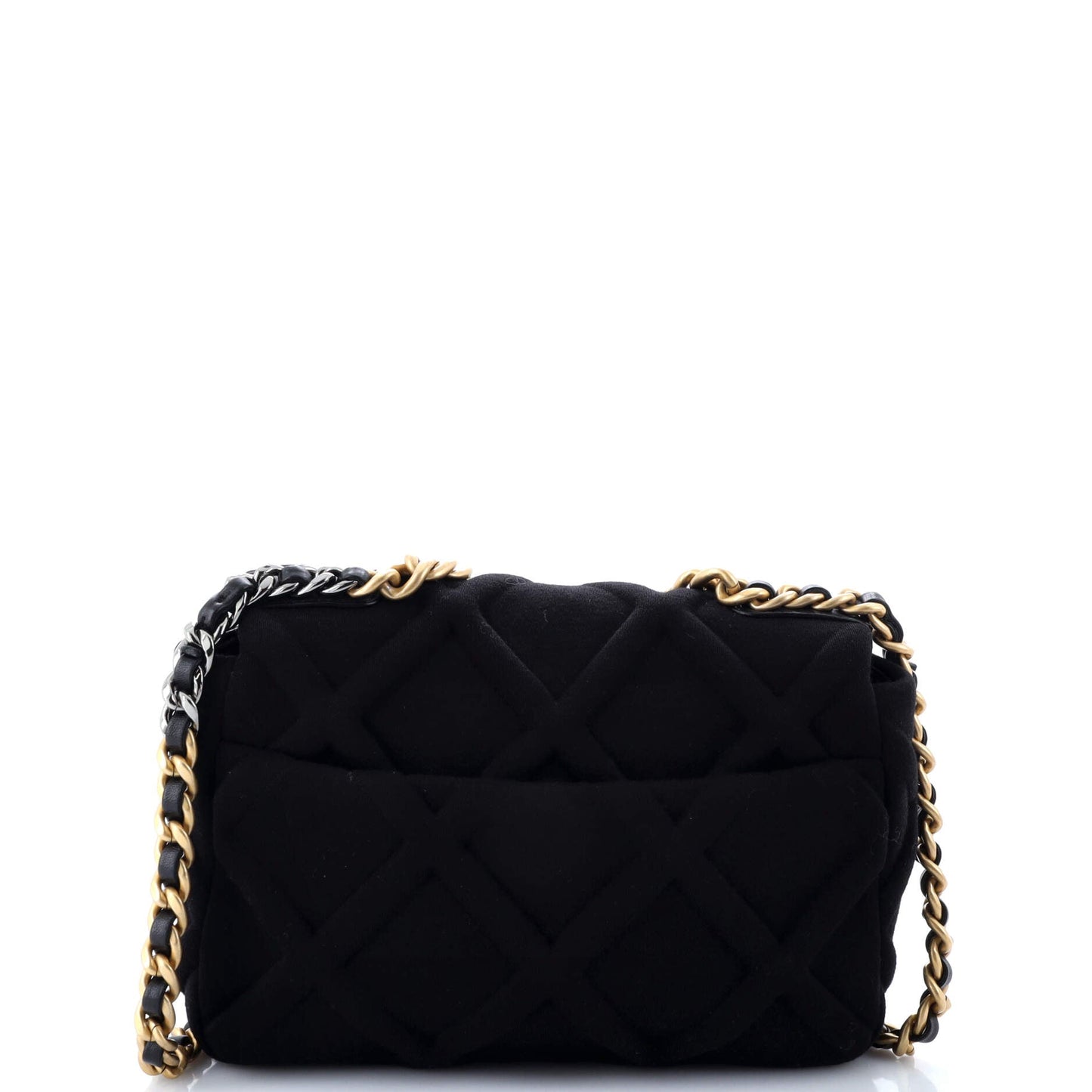 19 Flap Bag Quilted Jersey Medium