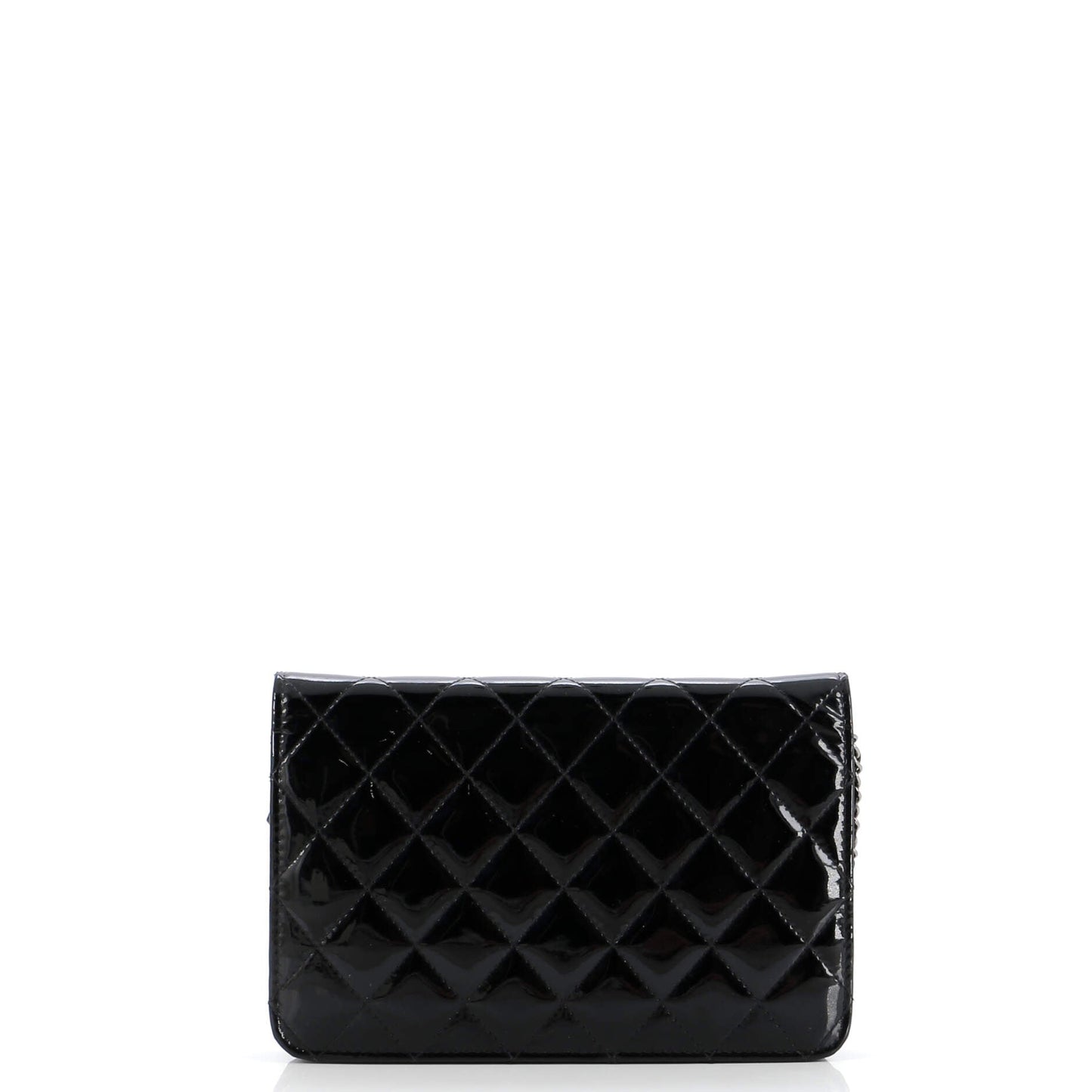 Golden Class Wallet on Chain Quilted Patent