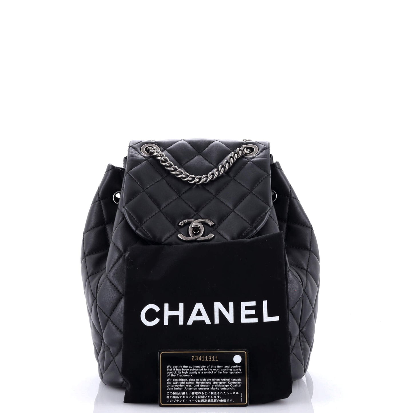 Daily Supple Backpack Quilted Lambskin Small