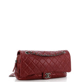 Easy Flap Bag Quilted Caviar Jumbo