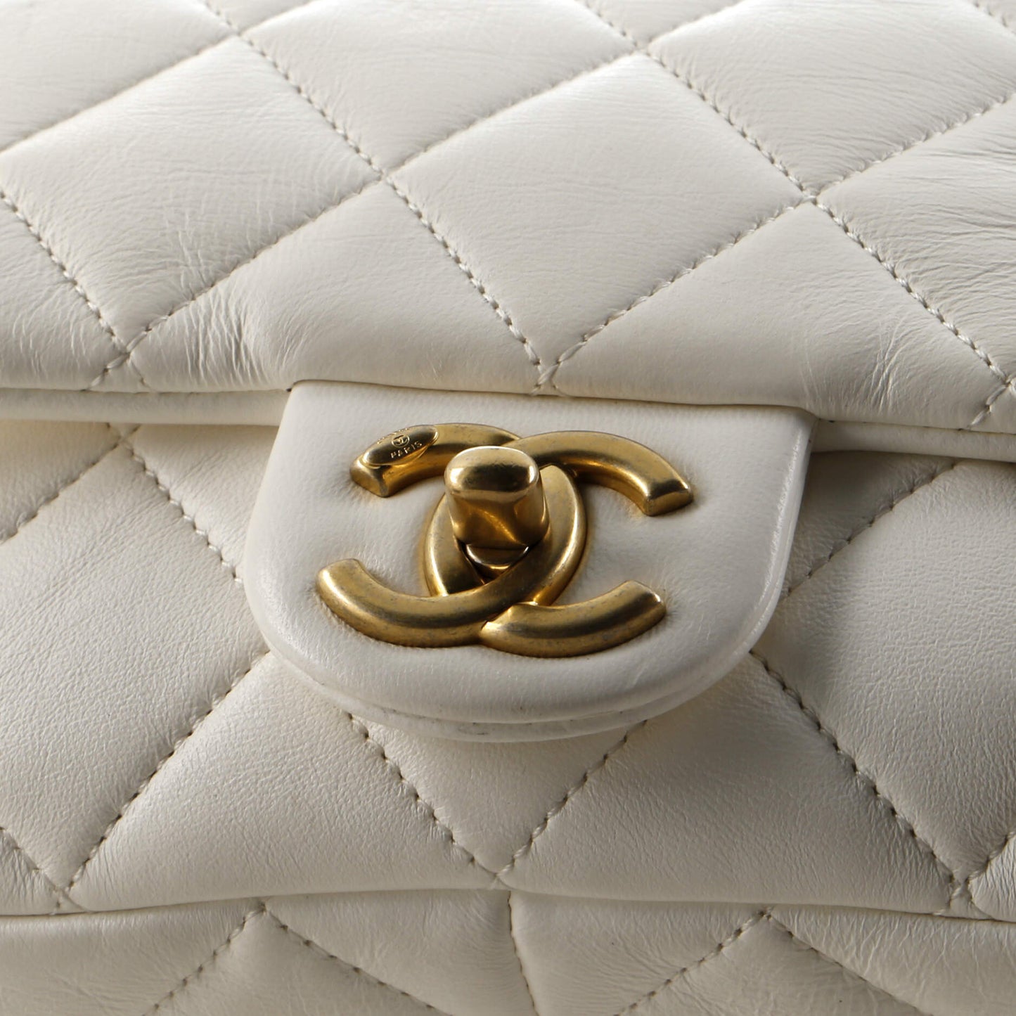 Funky Town Flap Bag Quilted Lambskin Small