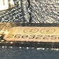 Filigree Vanity Case Quilted Caviar Small