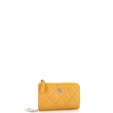 Key Pouch Quilted Caviar