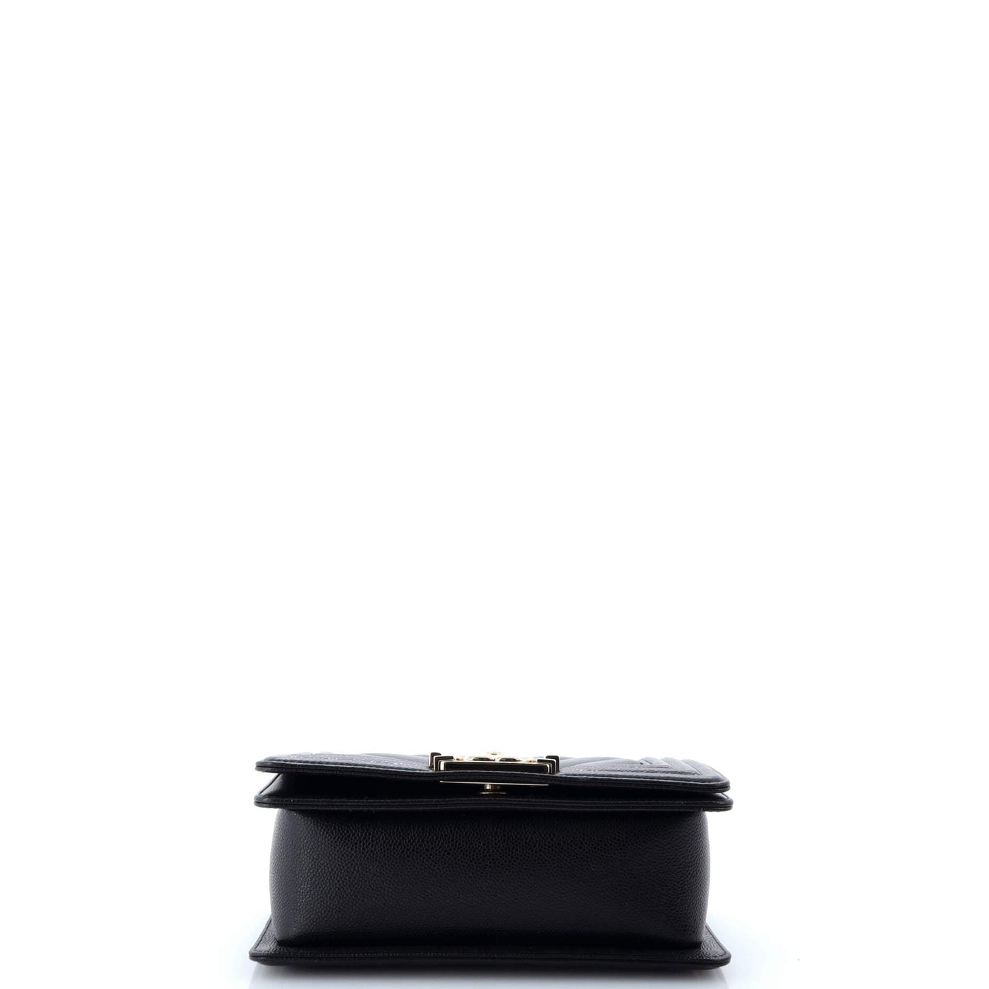 Boy Flap Bag Chevron Caviar Small