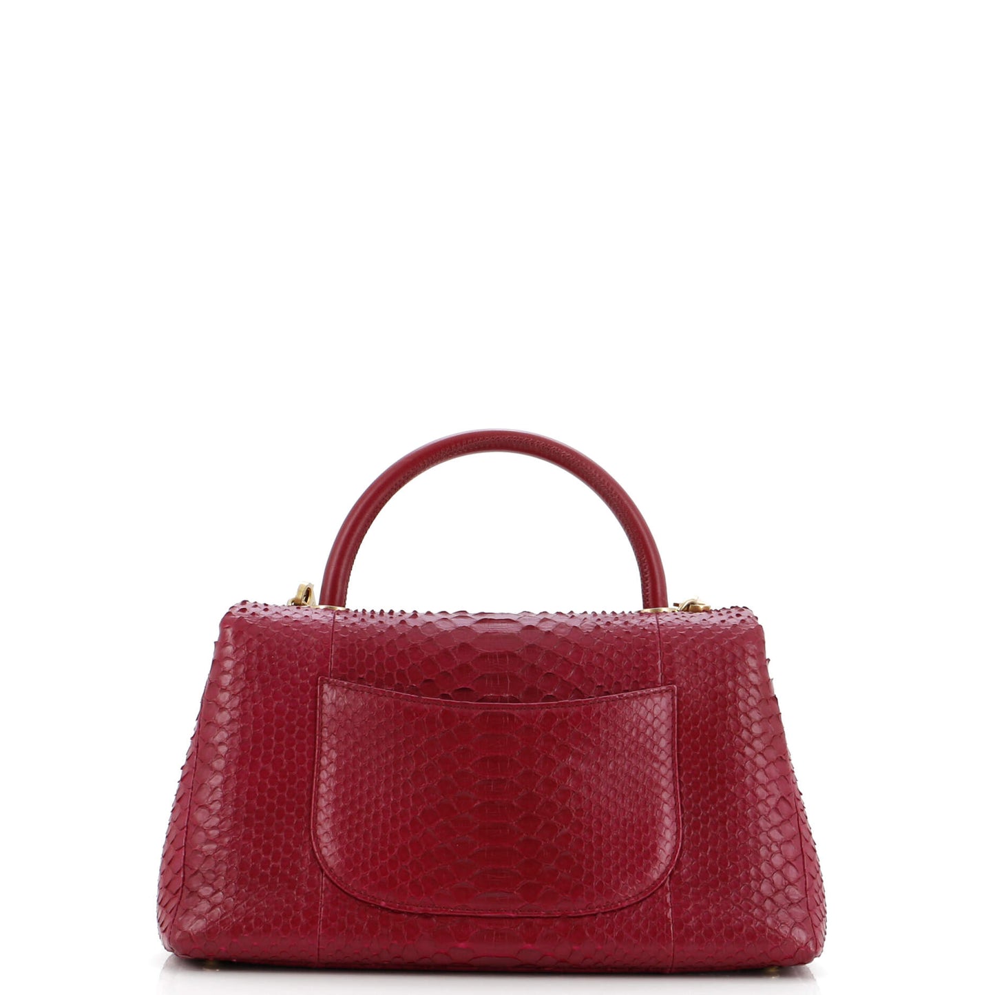 Coco Top Handle Bag Python Medium