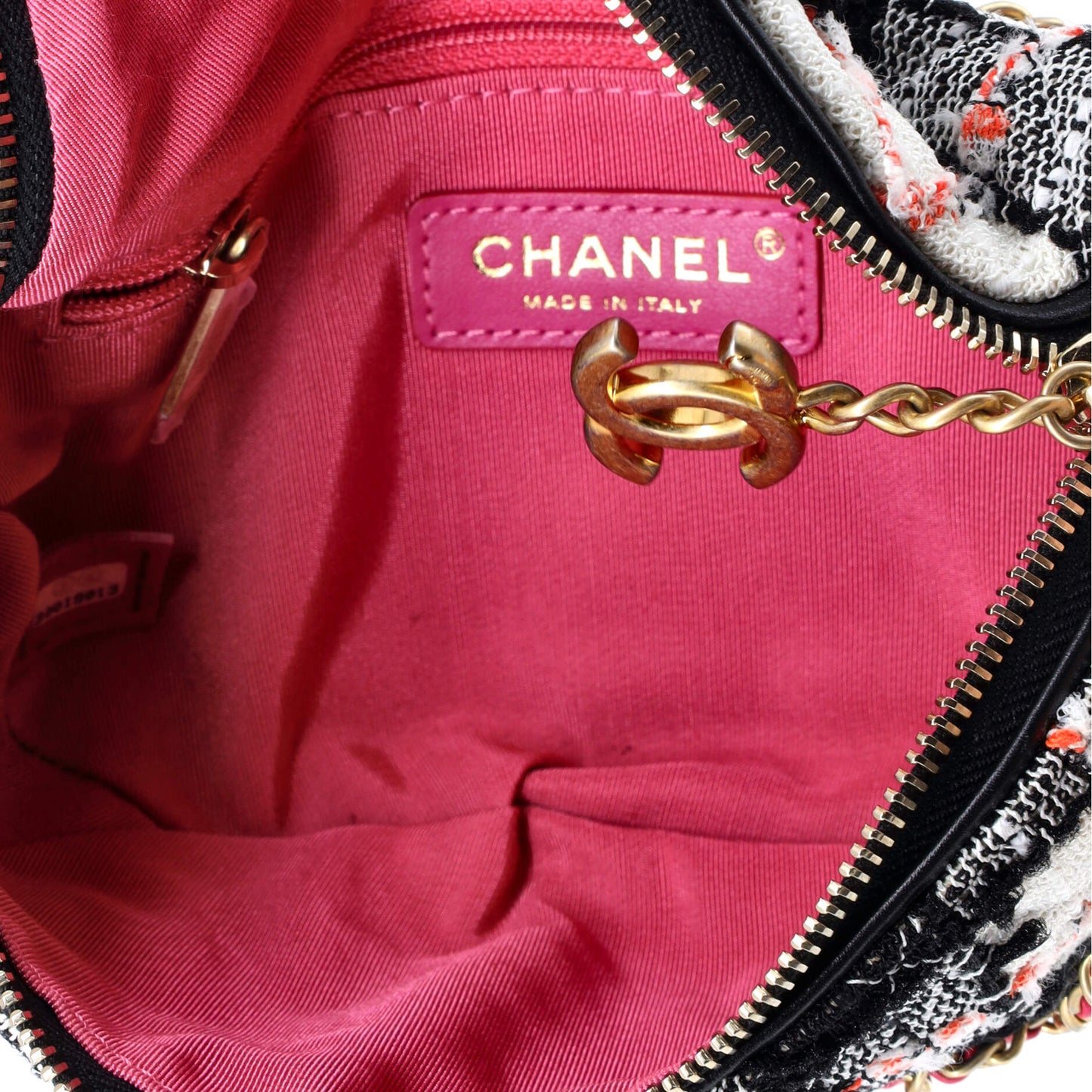 Chain Signe Waist Bag Tweed