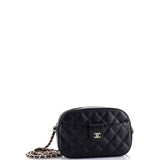 Slip Pocket Camera Case Bag Quilted Caviar Mini
