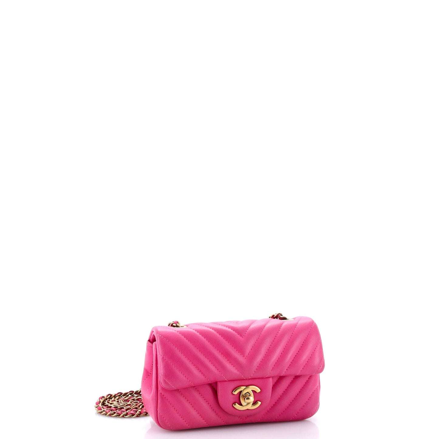 Classic Single Flap Bag Chevron Lambskin Extra Mini