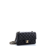 Classic Single Flap Bag Quilted Lambskin Mini