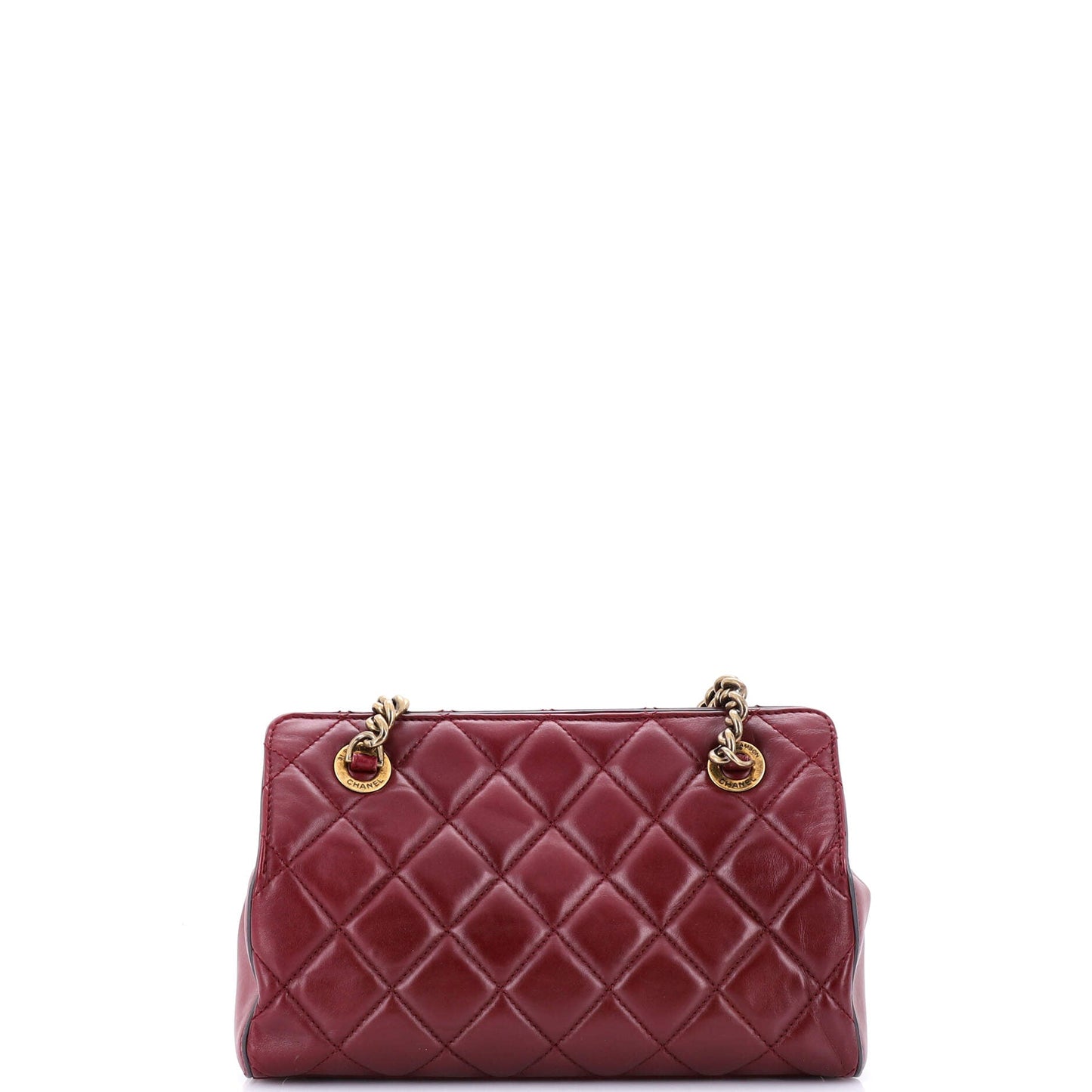 Perfect Edge Tote Quilted Leather Mini