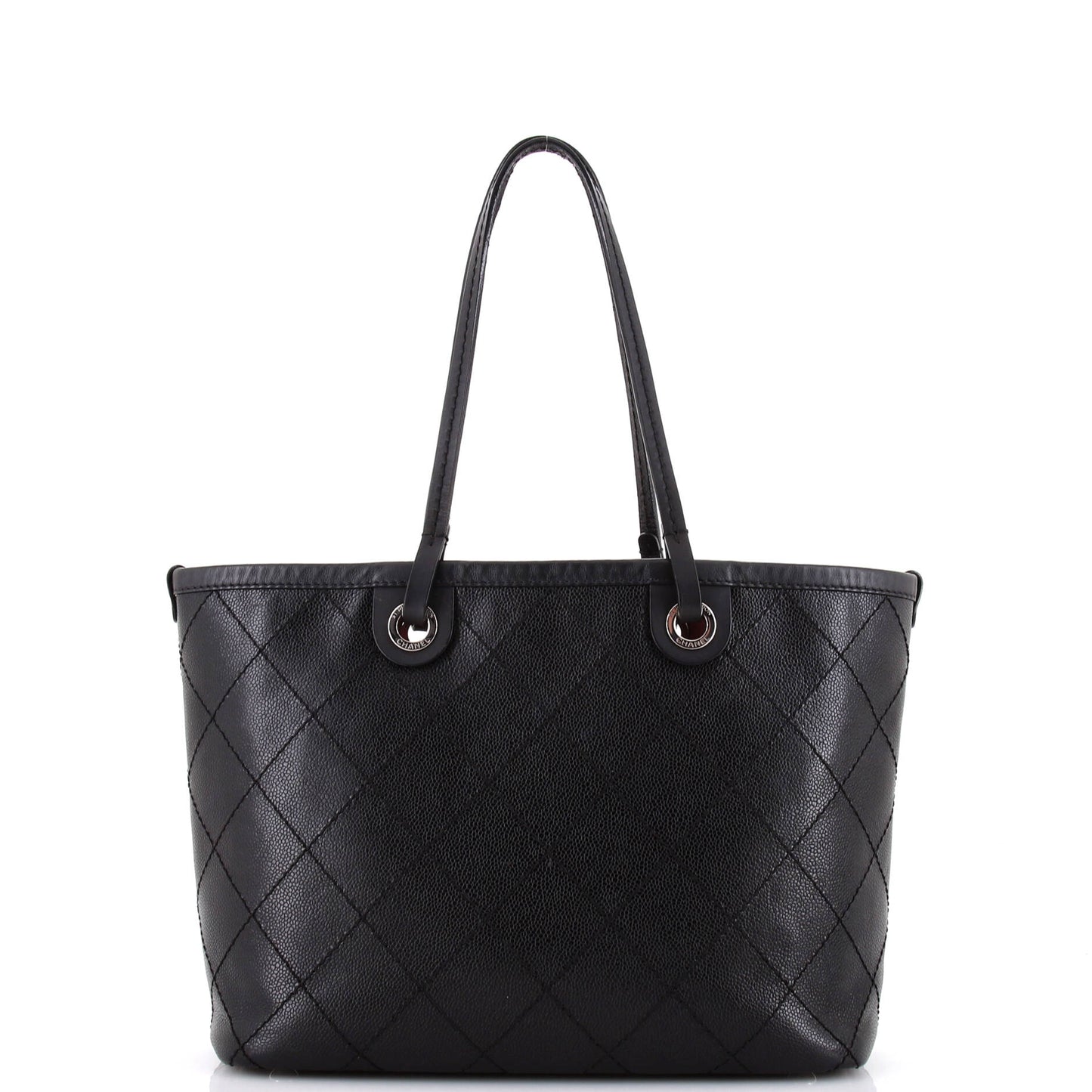 Fever Tote Quilted Caviar Medium