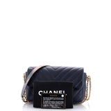 Chain Around CC Flap Bag Chevron Lambskin Mini