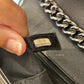 Boy Flap Bag Chevron Caviar New Medium