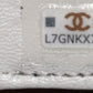 CC Book Card Holder with Chain Quilted Lambskin