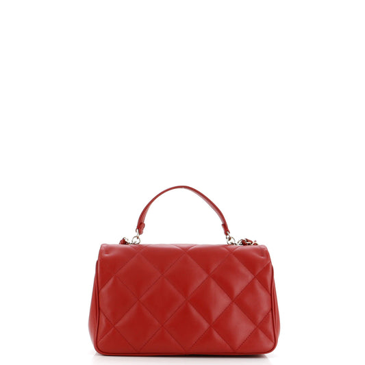 Easy Carry NM Flap Bag Quilted Lambskin Medium