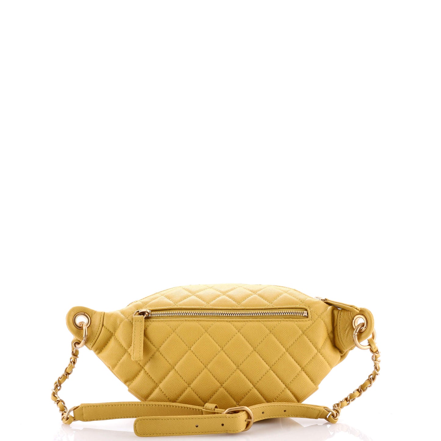 Filigree Waist Bag Quilted Caviar