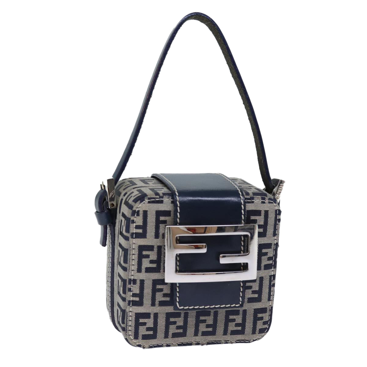 Fendi Zucchino  Canvas Clutch Bag