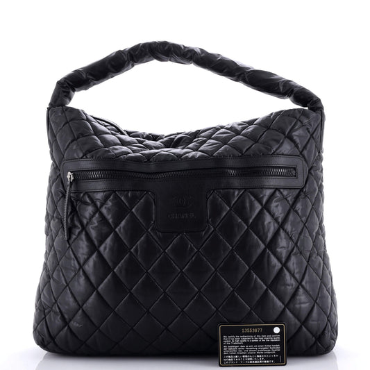 Coco Cocoon Hobo Quilted Nylon Large