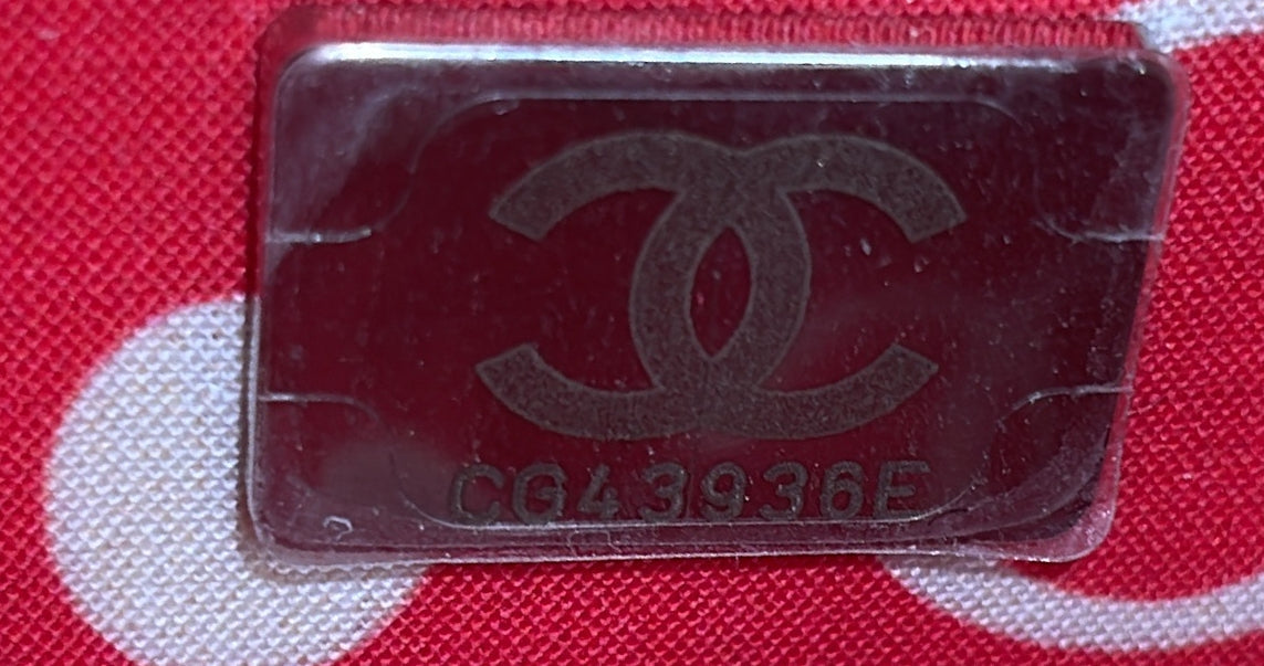 Crystal Woven CC Wallet on Chain Quilted Caviar