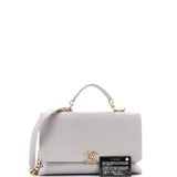 Chic Affinity Top Handle Bag Stitched Caviar Medium