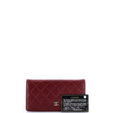 L-Yen Wallet Quilted Caviar