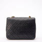 Chanel   Black Small Square Classic Flap with 24k gold plated hardware