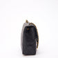 Chanel   Black Small Square Classic Flap with 24k gold plated hardware