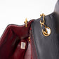 Chanel   Black Small Square Classic Flap with 24k gold plated hardware