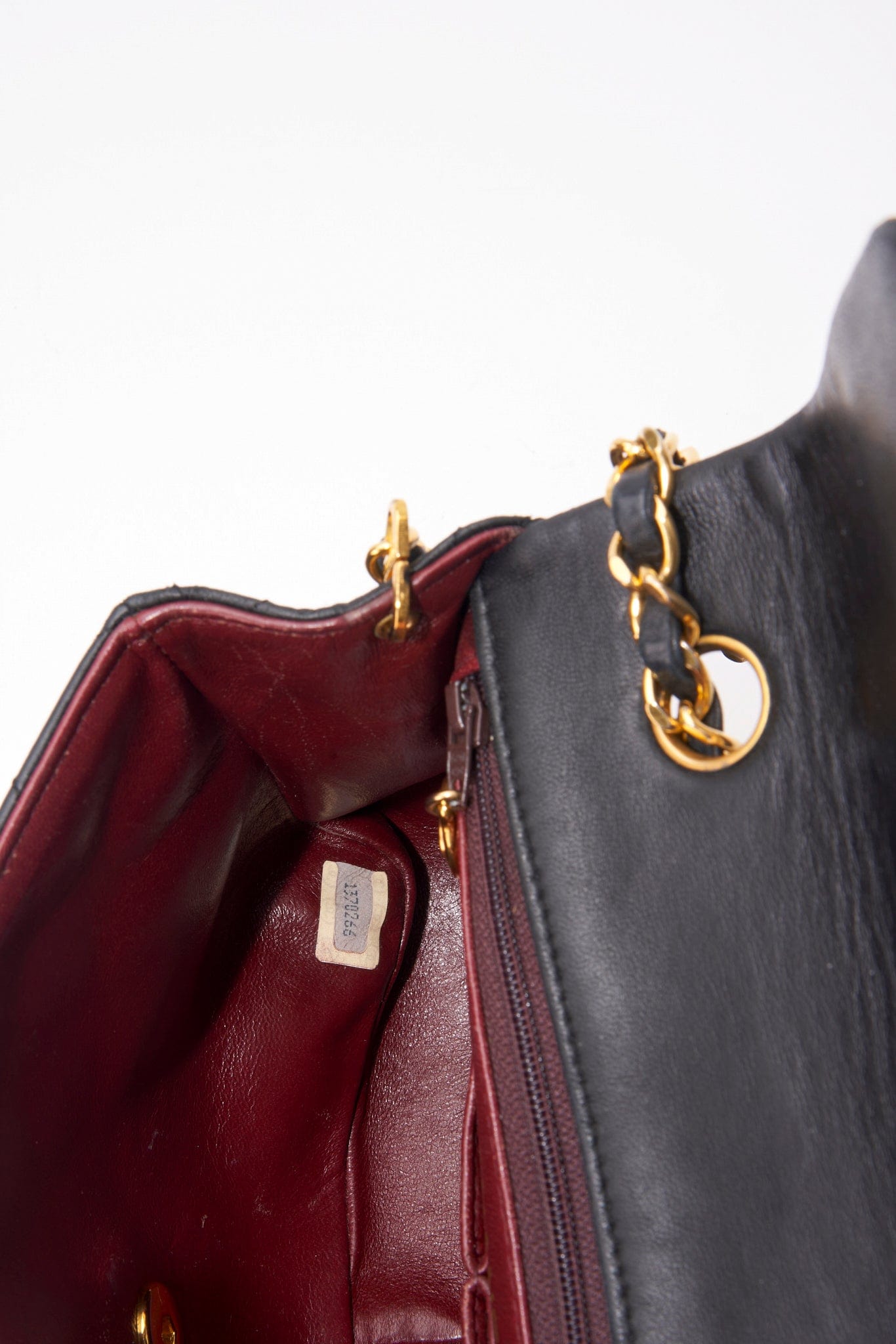 Chanel   Black Small Square Classic Flap with 24k gold plated hardware