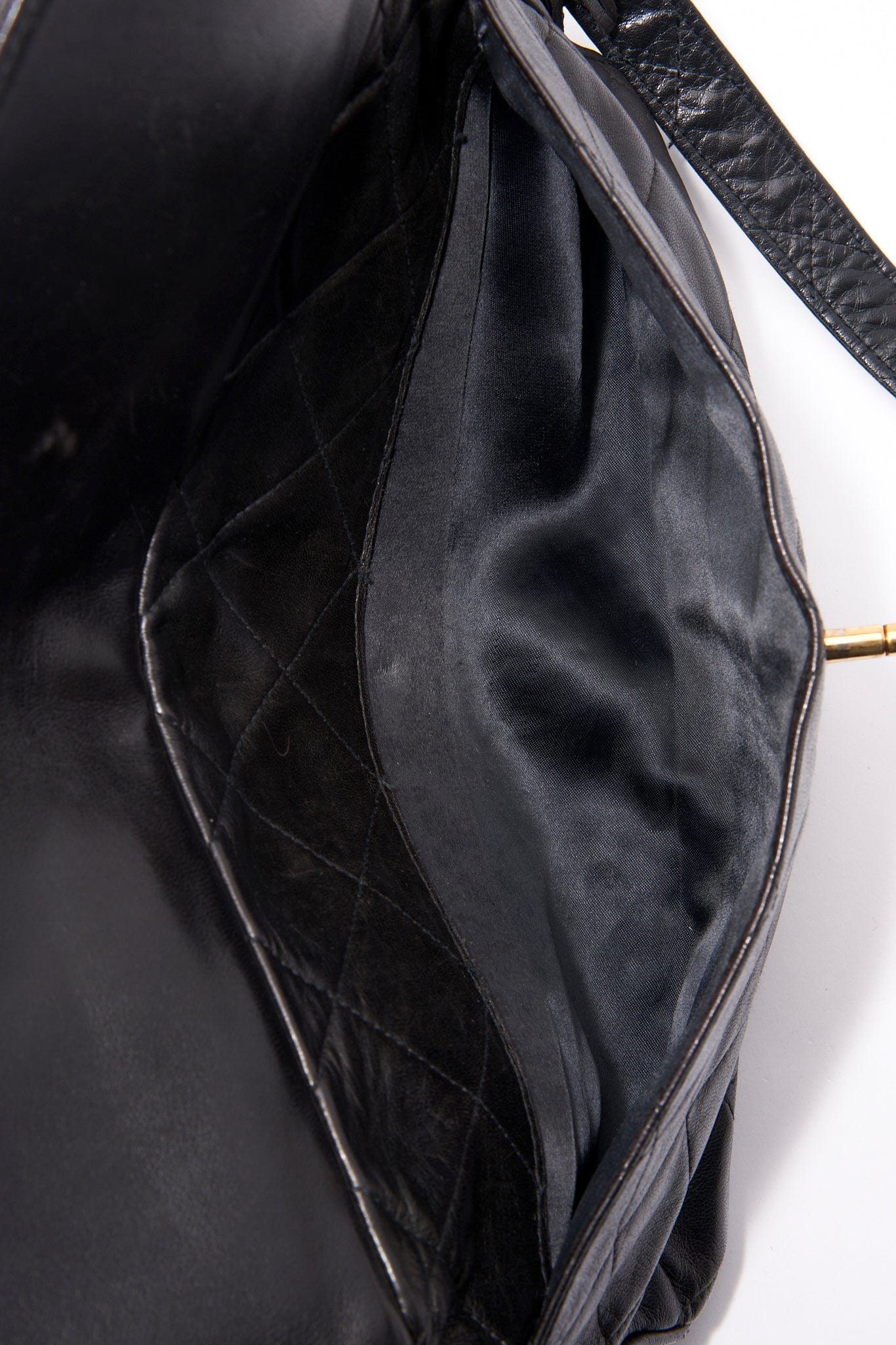 Chanel Quilted Black Camera Crossbody Bag