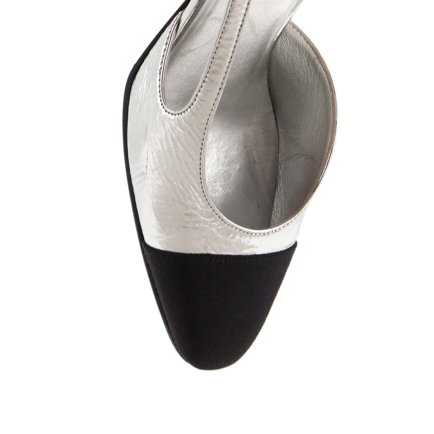 Women’s Cap Toe Slingback Pumps Leather