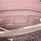 Prada Satin Crystal Mini Galleria Double Zip Tote Alabastro
