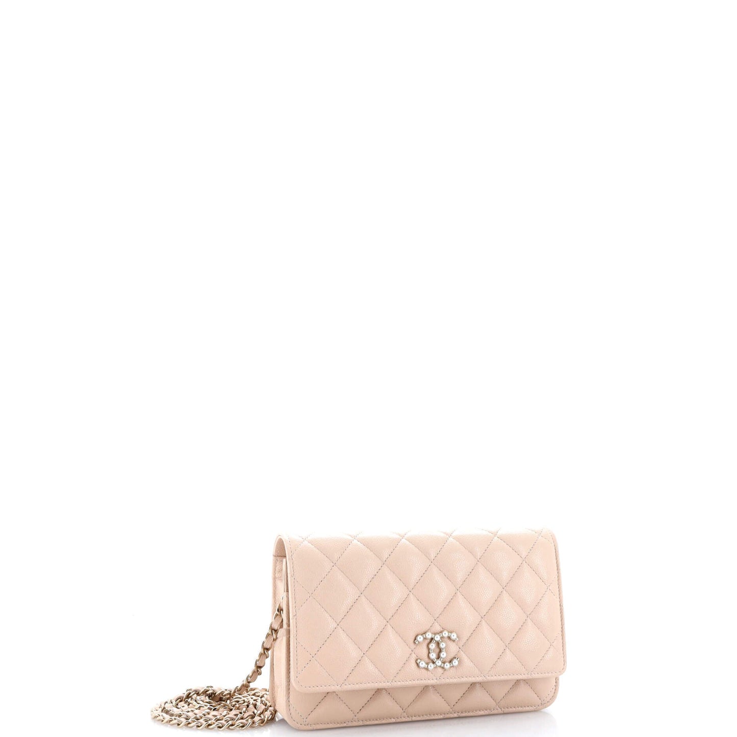 Coco Candy Wallet on Chain Quilted Caviar