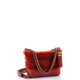 Gabrielle Hobo Shearling and Leather Small