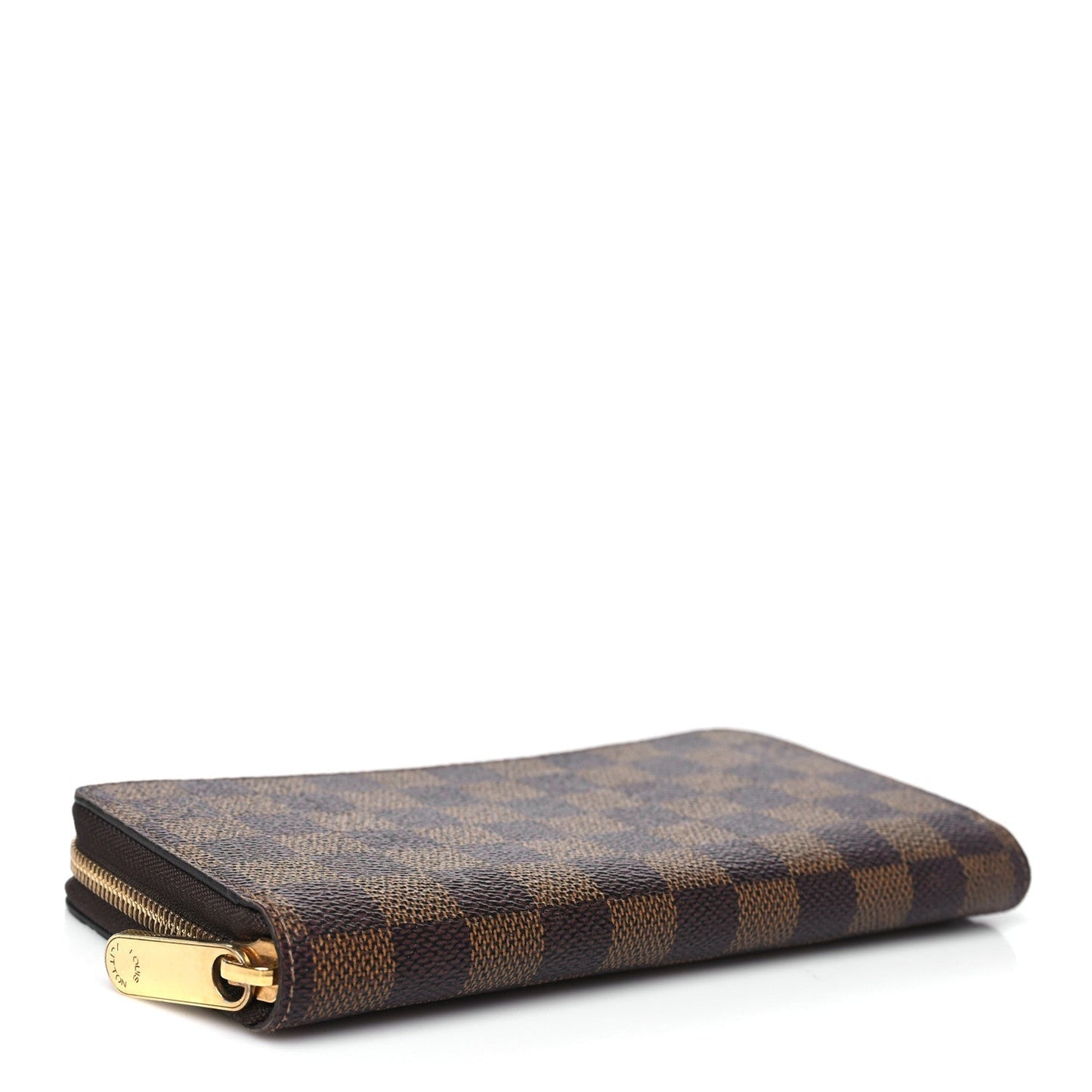 Louis Vuitton Damier Ebene Zippy Wallet Rose Ballerine