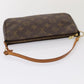 Louis Vuitton Pochette Accessoire  Canvas Clutch Bag