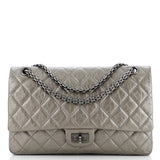 CHANEL Reissue 2.55 Flap Bag Quilted Metallic Aged Calfskin 226