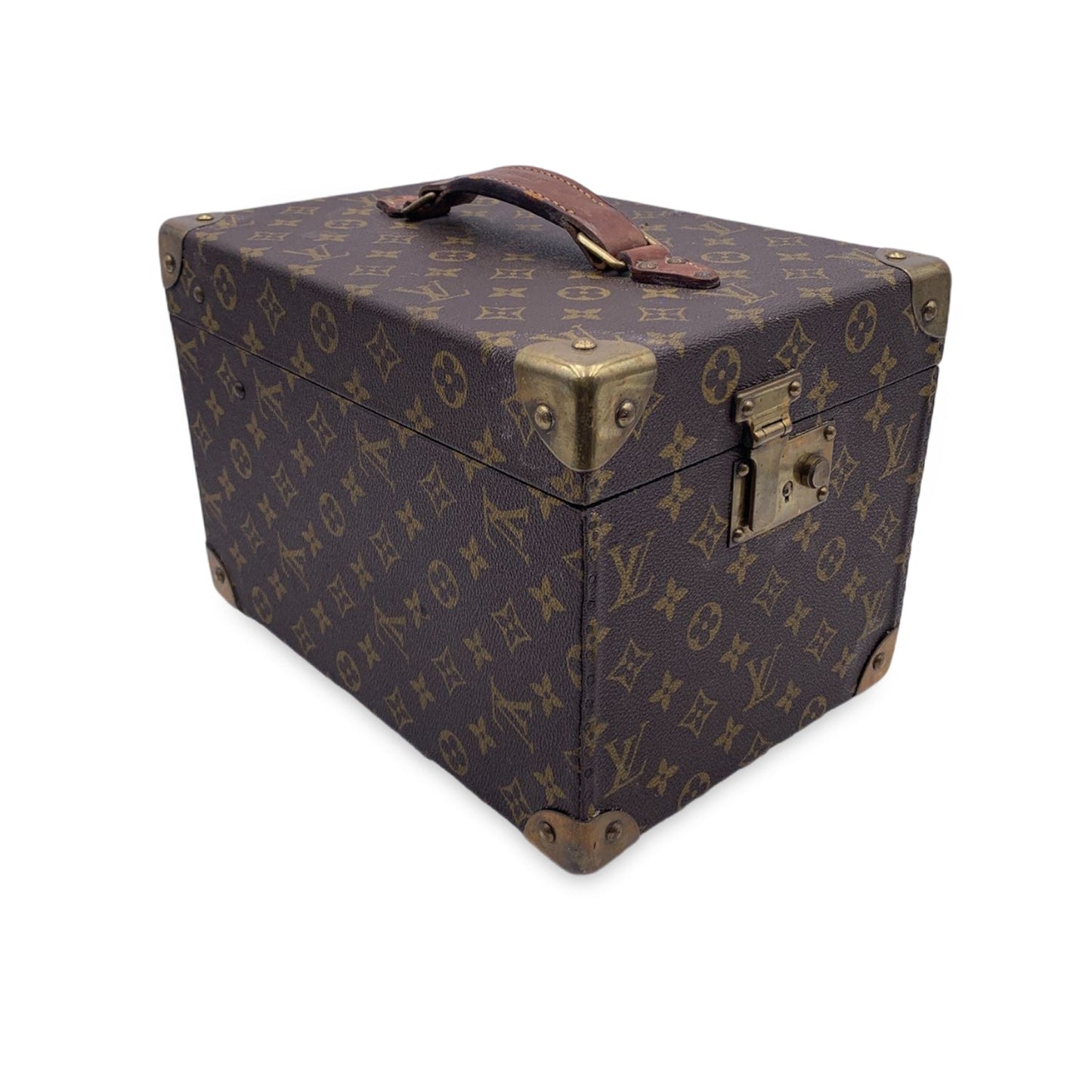 LOUIS VUITTON   Monogram Boite Flacons Train Case