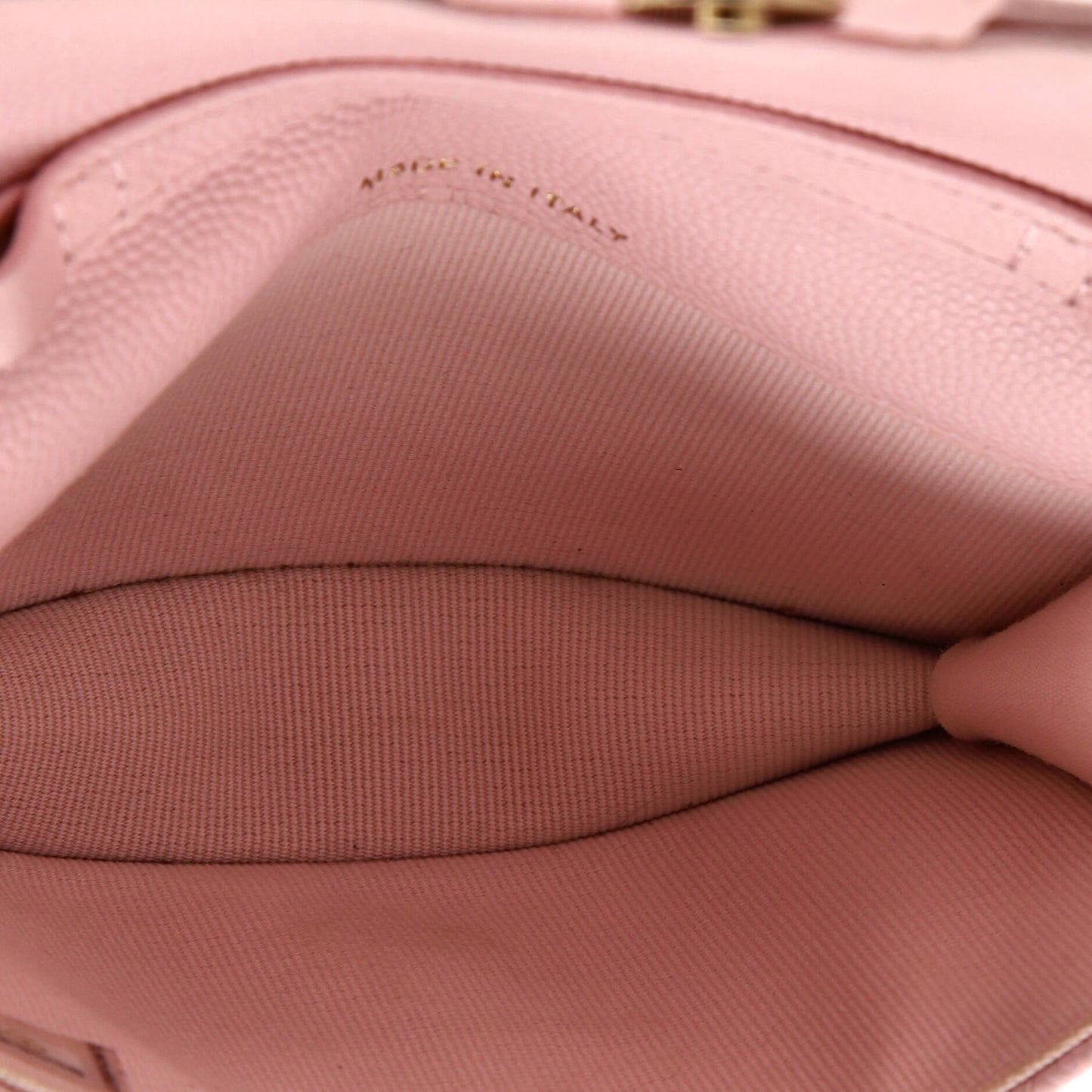 Classic Flap Clutch with Chain Quilted Caviar Small