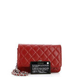 Wallet on Chain Quilted Lambskin