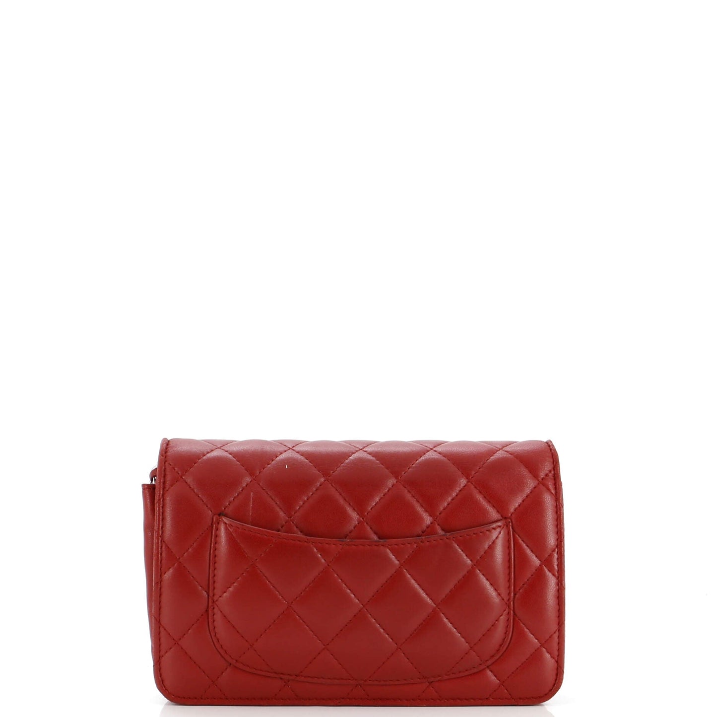 Wallet on Chain Quilted Lambskin