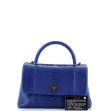 Coco Top Handle Bag Python Small