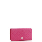 L-Yen Wallet Quilted Caviar