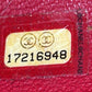 Clutch with Chain Quilted Lambskin