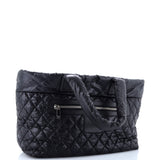 Coco Cocoon Zipped Tote Quilted Nylon Large