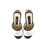 Women's CC Mule Espadrilles Leather