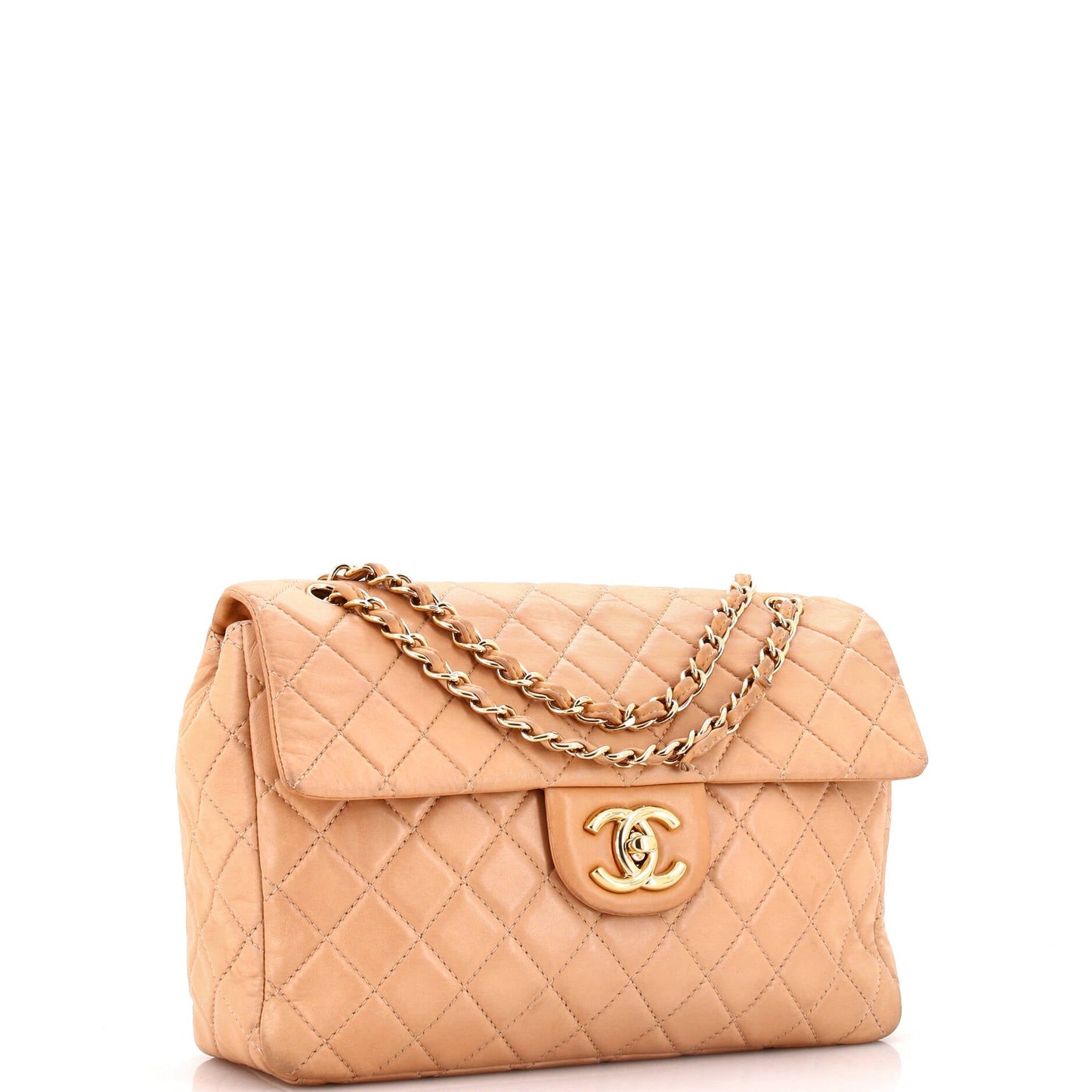 Classic Soft Flap Bag Quilted Lambskin Maxi