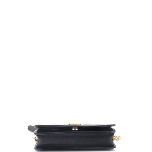 Boy Wallet on Chain Quilted Lambskin
