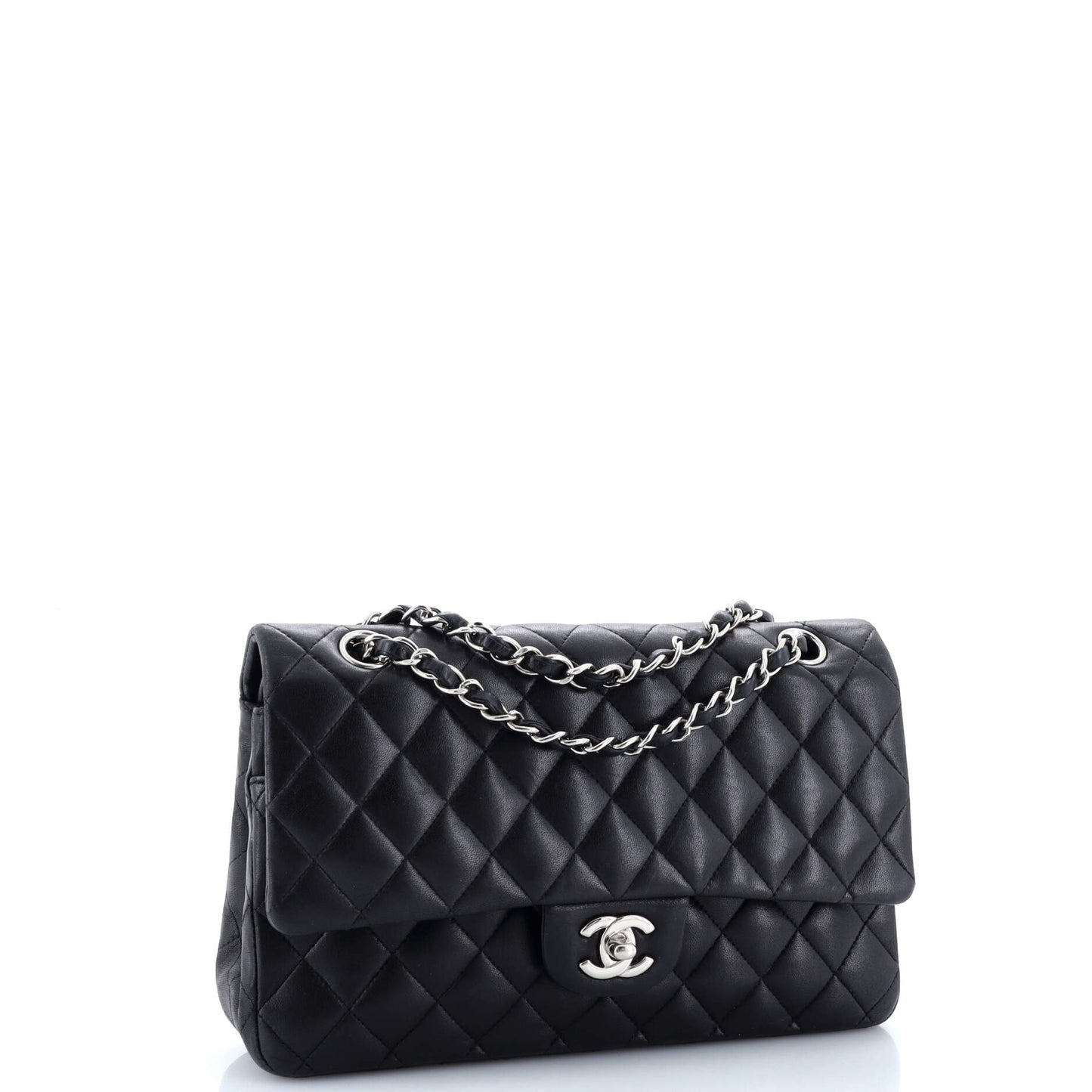 Classic Double Flap Bag Quilted Lambskin Medium